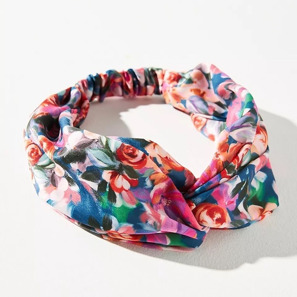 Anthropologie Accessories - NWT Anthropologie  Kachel Hot Floral Twist Headband